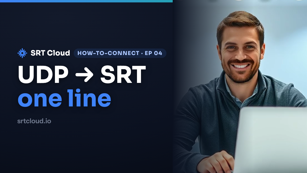 srt-live-transmit: Push Any UDP Stream over SRT (Quick Guide)